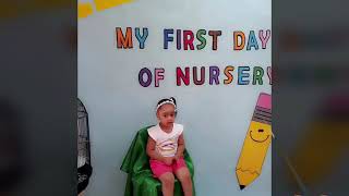 Butterfly Class: My First Day of Nursery 🦋