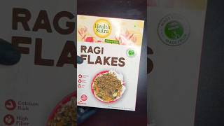 Ragi Flakes health sutra #healthy #shorts #ragiflakes #healthsutra #asmr