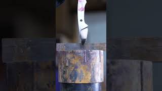 Making a Small Damascus Neck Knife Part 3