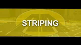 American Asphalt's Striping Division