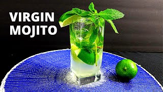 Virgin Mojito | How to Make Mojito Without Alcohol Mocktail Recipe