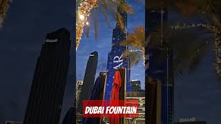 DUBAI FOUNTAIN #shortvideo #uae #dubai