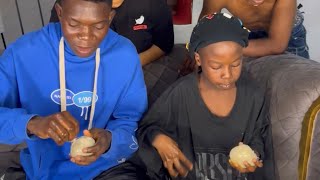 Fufu & egusi soup challenge