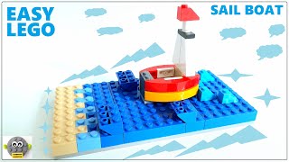 LEGO classic 10717 sail boat - tutorial - ideas