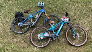 Giro in E-mtb con la famiglia