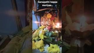 Ganapati Puja #trending  #viral #vinayakachavithi #ganpati #morya #shorts #ytshorts #bappa