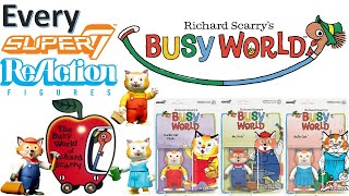 Every Super7 ReAction Richard Scarry's Busy World Comparison List