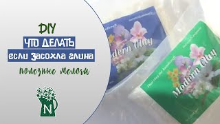 Холодный фарфор засох? Выход есть! Смотри!