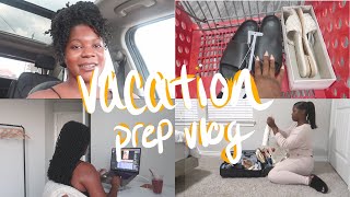 prep & pack with me for vacation | maintenance, new hairstyle, wax appointment, last minute errands