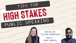 Watch this before your next big presentation! Public Speaking Tips [LIVE]