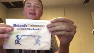 Wetzel’s Pretzels Napkin Review S8 Ep2