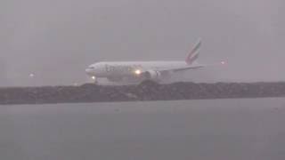 Emirates A6 ECM very wet landing 04 06 16