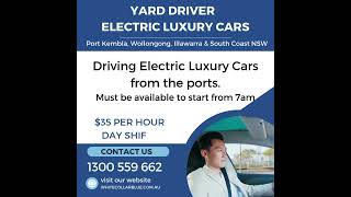 Yard Driver | Electric Luxury Cars | NSW