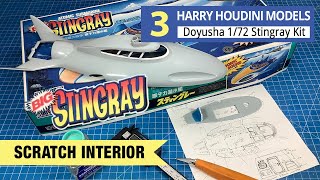 Stingray Part 3 Scratch Interior by making a scale plan from photos of Gerry Anderson TV show sub