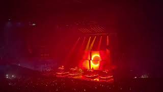 magnificent Laser lighting display Stromae San Francisco