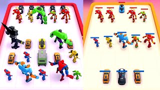 Monster Cars : Merge Robot Rise Battle, Merge Master Monster Fight