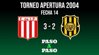 Estudiantes vs Olimpo - Torneo Apertura 2004 - Fecha 14 - Resumen Paso a Paso TyC