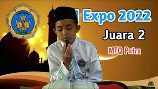 Juara 2 MTQ Putra AJI Expo 2022 || SDN Cimuning I