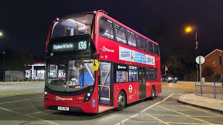 *Forced Downshifts* | ADL E400MMC SH | Stagecoach London | 11014 (YY18TMZ) | Route 136