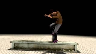 Mixamo Character Skateboarding