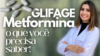 Efeitos colaterais da METFORMINA! Como evitar o enjoo causado pelo GLIFAGE?