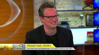 Matthew Perry about working with Lauren Graham, The odd couple and Friends