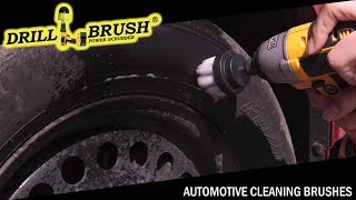 Automotive Cleaning and Detailing like a Pro | DrillBrush Soft White Power Scrubbers