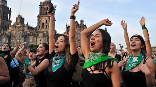 Women Day Protest in México - C0vid situation