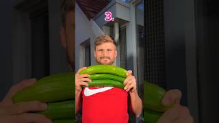 Guess how many cucumbers this challenge took!