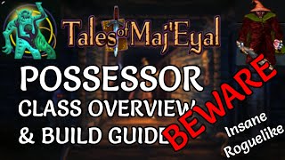 The Only Class In ToME With a Warning - Possessor Class Overview & Build Guide