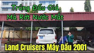 Trúng Xe Land Cruise Máy Dầu 2001 I Giá Nhìn Rơi Nước Mắt