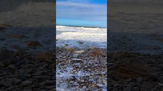 Mindfulness 🧘‍♀️ High Tide in South Shields #england #uk