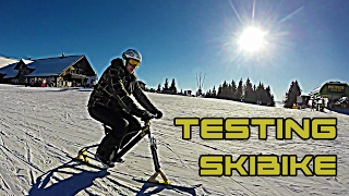 How To Make A SKIBIKE | PART 4 | TESTING THE SKIBIKE