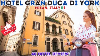 Milan's BEST Kept Secret Hotel Gran Duca di York Review!