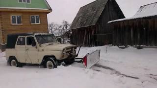 Нож на внедорожник УАЗ