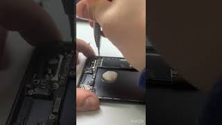 Omg New iPhone 7 Plus back cover replacement #repair #apple #asmr #iphone