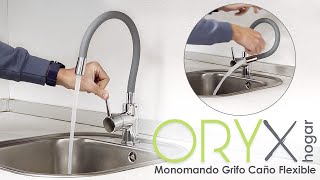 🚿 ​​Grifo de caño SÚPER FLEXIBLE 🚰 ORYX Hogar ​