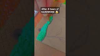 SUBSCRIBE if you respect our HARDWORK #3D painting 🎨 #short