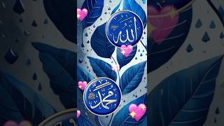 The name of Allah & Muhammad is so beautiful❤️#trending #youtube #youtubeshorts #shorts#subscribe