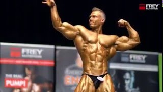 FREY Classic 2016 Péter Molnár posing routine