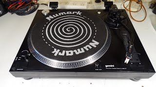 BANDEJA GIRADISCOS TORNAMESA TURNTABLE GEMINI XL-DD50 II RESTAURACION P2