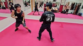 Kung Fu Sparring - Brandon Lee vs. Rongxi - July 6 2024