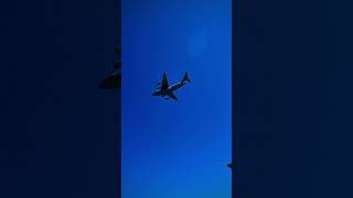 RAAF Globemaster Low Pass Over Brisbane #RAAF #MilitaryAviation #Shorts