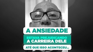 A ansiedade estava prejudicando a carreira dele até que isso aconteceu!