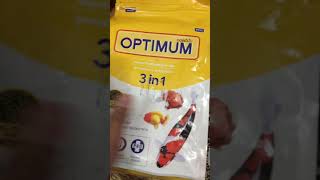 optimum 3 in 1 fish food