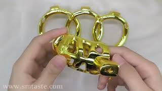 Metal Gold Chastity Cage Q407463