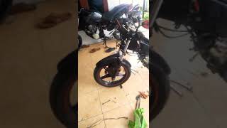 Bongkar bodi motor vixsion new   bongkae sendiri Broo. Part 1