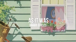 Harry Styles - As It Was || Sub Español