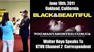 Walter Hoye "Black & Beautiful" Billboard Campaign | Press Conference Interview