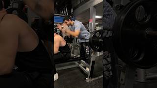 100x5 #gym #benchpress h